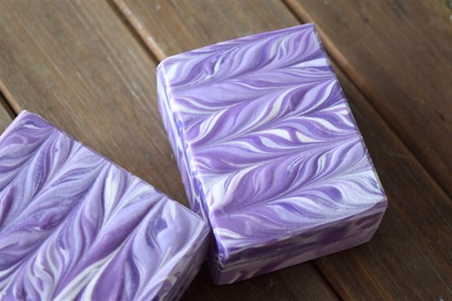 Handmade Soap - Lavender Swirl