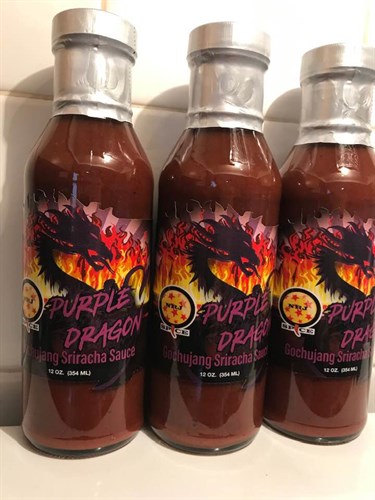 Purple Dragon Hot Sauce 12 oz.