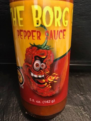 Borg 9 Hot Sauce 5 oz.