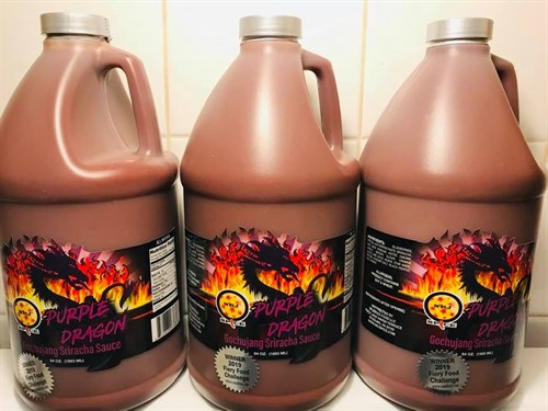 Purple Dragon Sauce Half Gallon 64 oz.