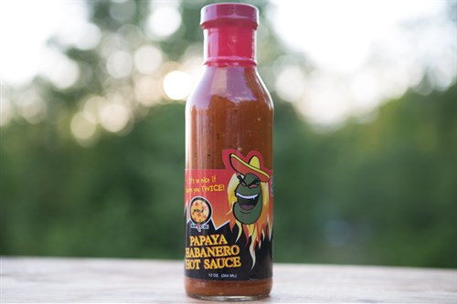 Papaya Habanero Hot Sauce 12 oz.