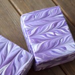 Lavender Swirl Handmade Soap