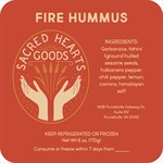 Sacred Hearts Fire Hummus